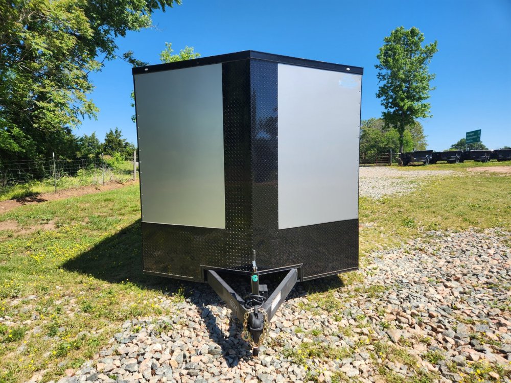 2026 Rock Solid Cargo 8.5x24 10k Enclosed w/ Escape Door, Blackout Special, .080 Polycore Upgrade, S