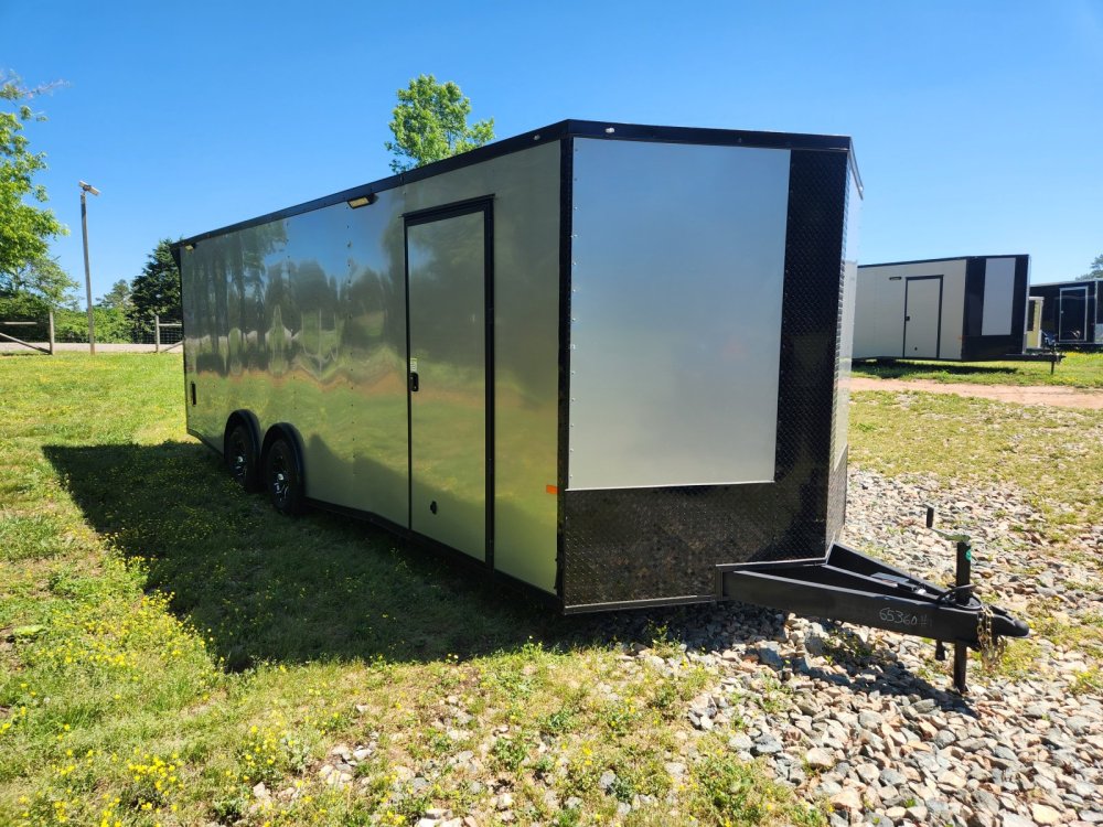 2026 Rock Solid Cargo 8.5x24 10k Enclosed w/ Escape Door, Blackout Special, .080 Polycore Upgrade, S