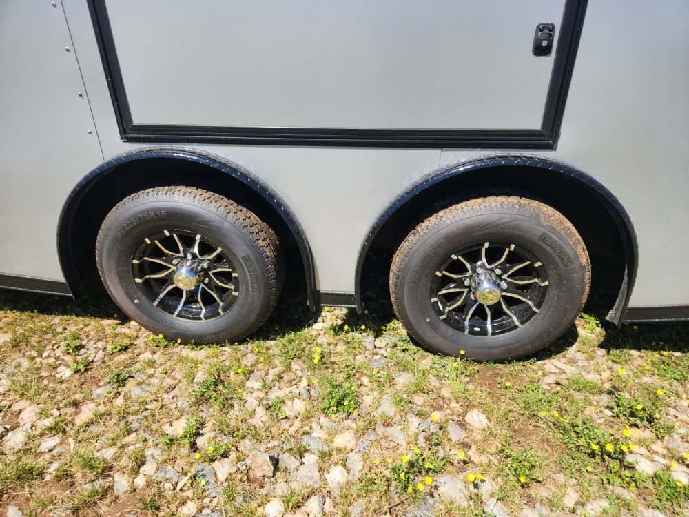 2026 Rock Solid Cargo 8.5x24 10k Enclosed w/ Escape Door, Blackout Special, .080 Polycore Upgrade, S