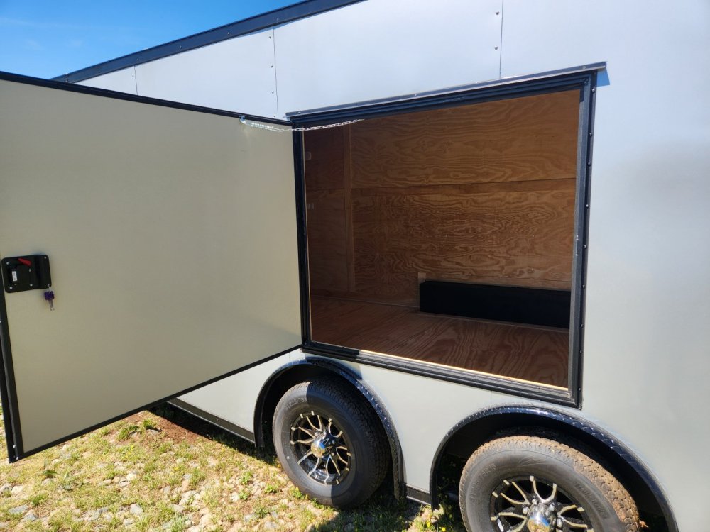 2026 Rock Solid Cargo 8.5x24 10k Enclosed w/ Escape Door, Blackout Special, .080 Polycore Upgrade, S