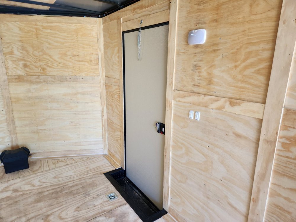 2026 Rock Solid Cargo 8.5x24 10k Enclosed w/ Escape Door, Blackout Special, .080 Polycore Upgrade, S