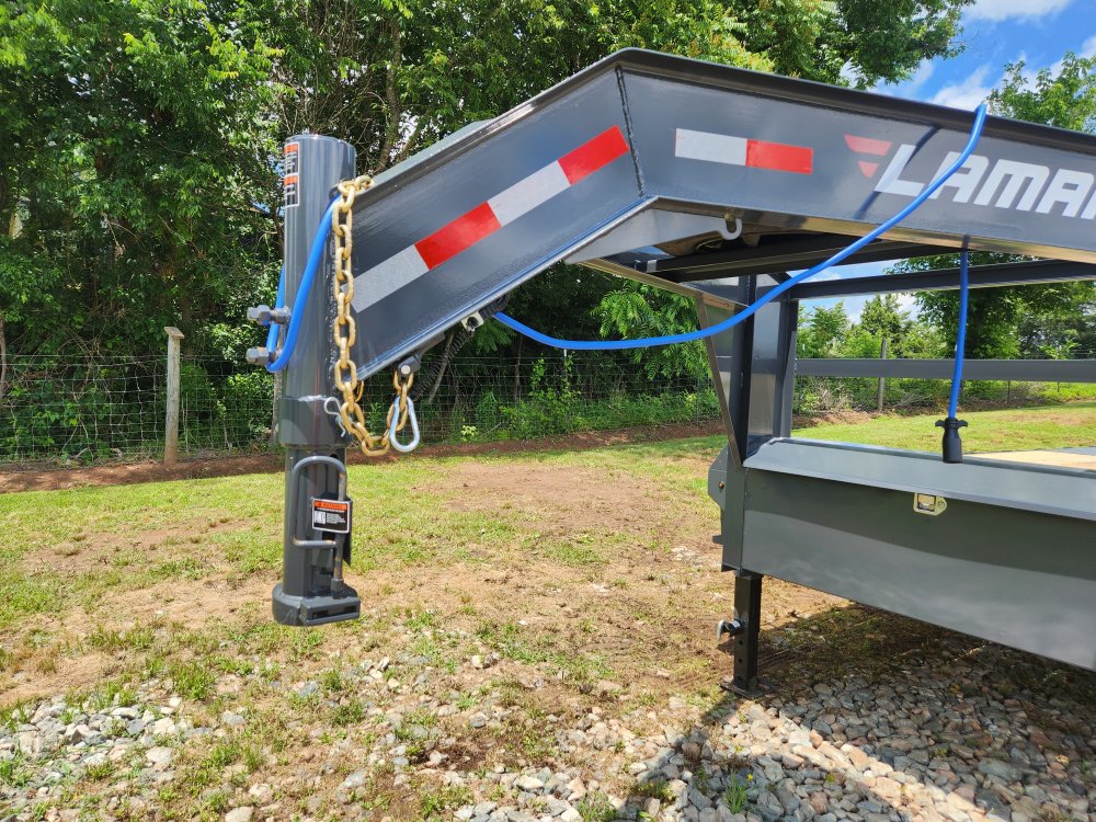2025 Lamar 102x26 16k Gooseneck Deckover Tilt