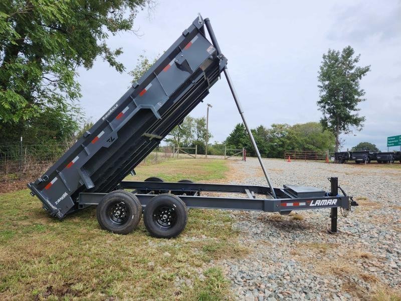 2026 Lamar 7x14 14k Telescopic Dump w/ 24" Sides