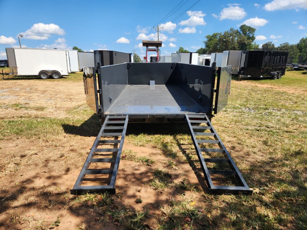 2026 Lamar 7X16 14K Telescopic Dump w/ 36" Sides