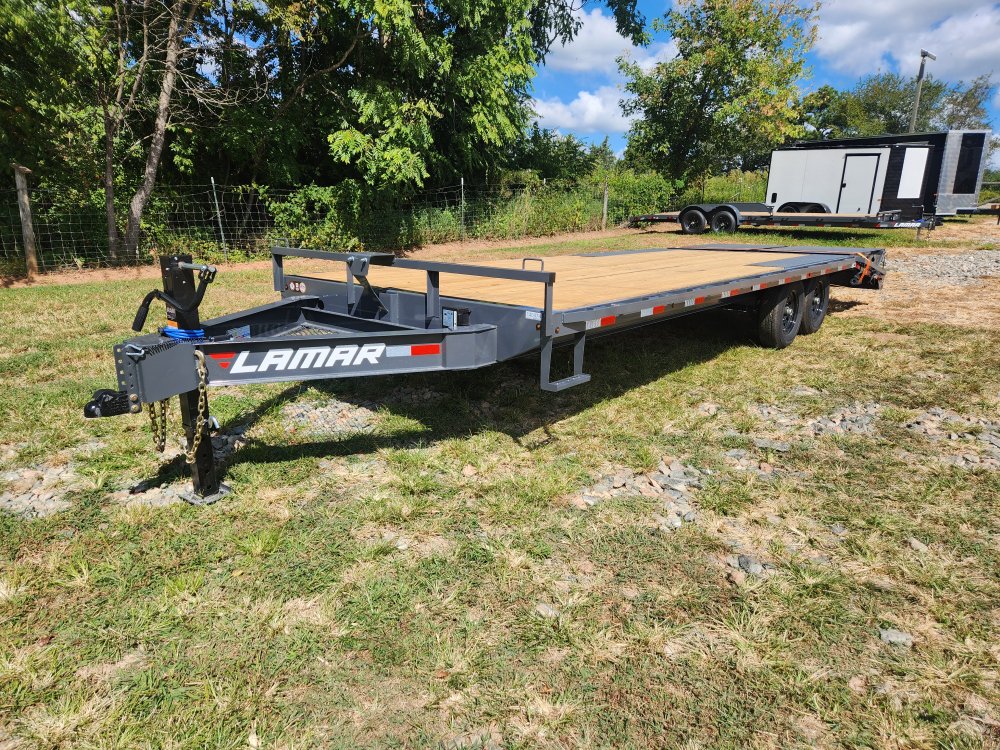 2026 Lamar 102X24 14K Deckover w/ Rhino Ramps