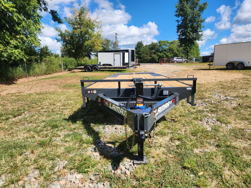 2026 Lamar 102X24 14K Deckover w/ Rhino Ramps