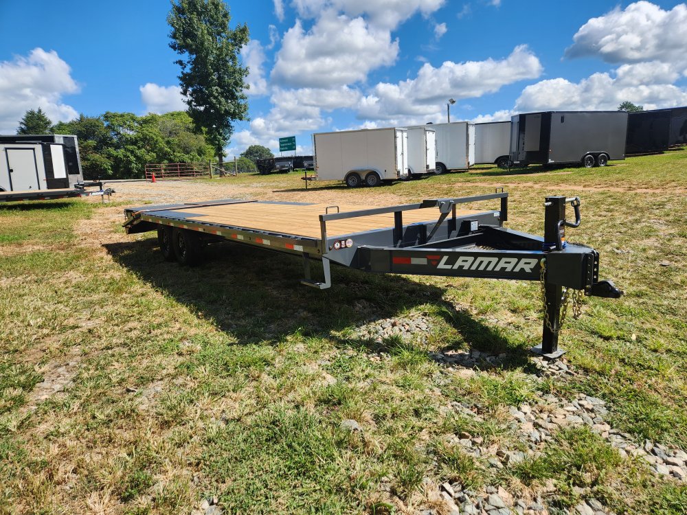 2026 Lamar 102X24 14K Deckover w/ Rhino Ramps