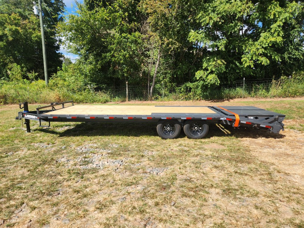 2026 Lamar 102X24 14K Deckover w/ Rhino Ramps