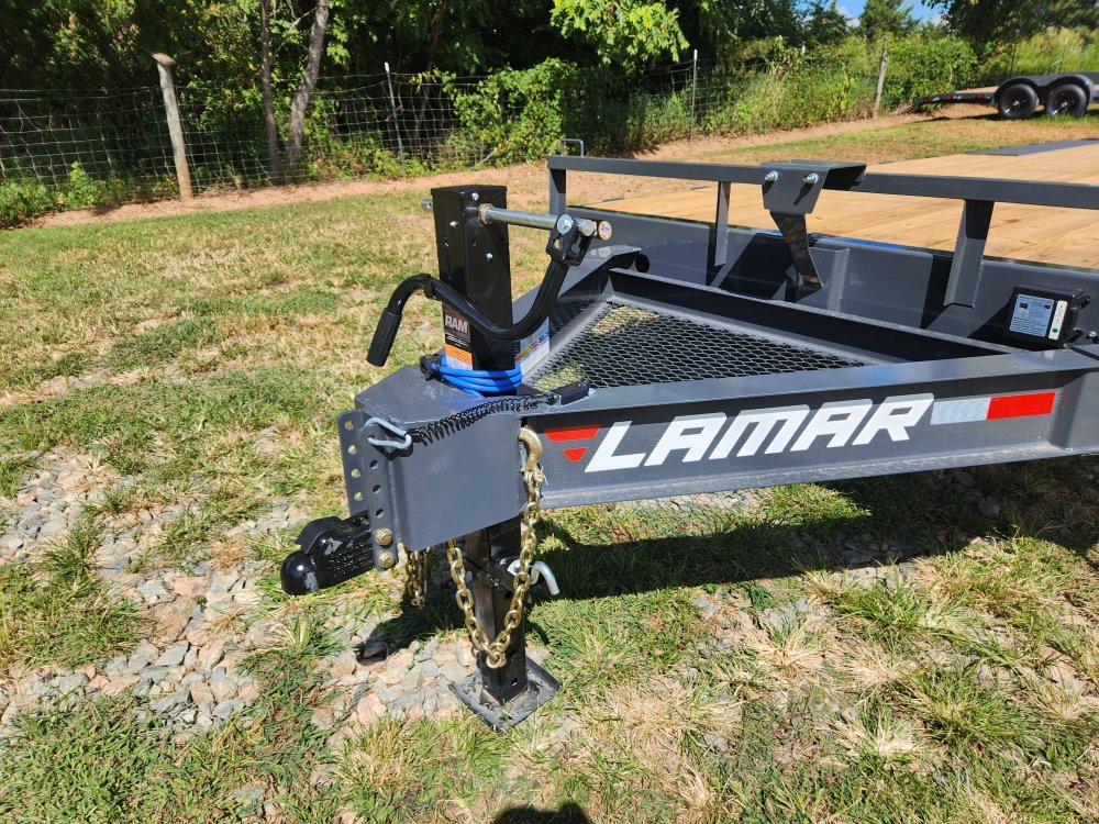 2026 Lamar 102X24 14K Deckover w/ Rhino Ramps