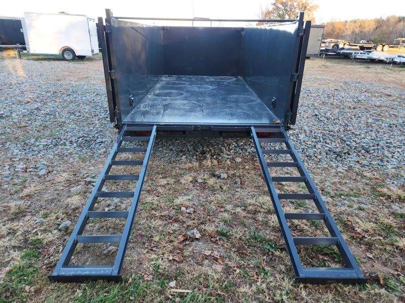 2026 Lamar 7x14 14k Telescopic Dump w/ Upgraded Tires and 48" Sides
