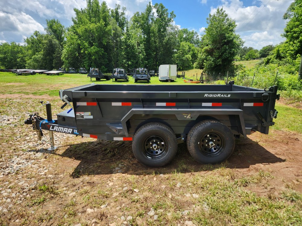 2025 Lamar 5x10 10k Dump w/ Spreader Gate and 18" Sides