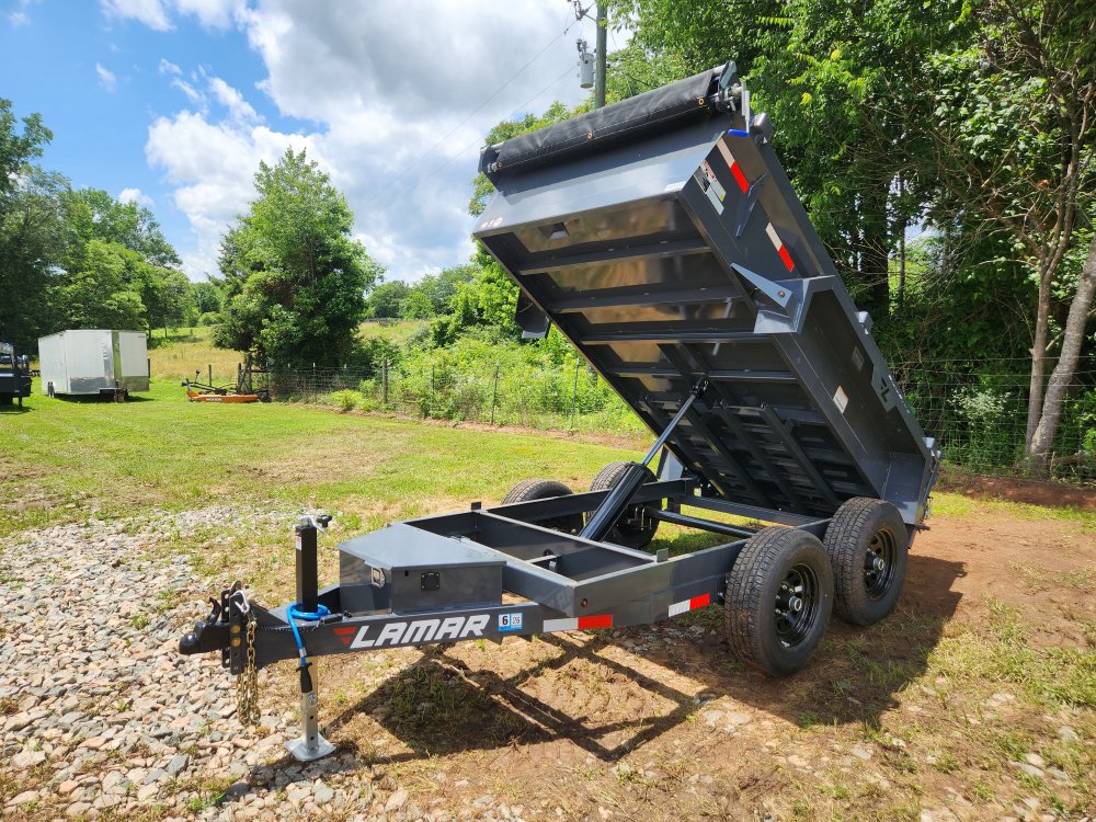 2025 Lamar 5x10 10k Dump w/ Spreader Gate and 18" Sides