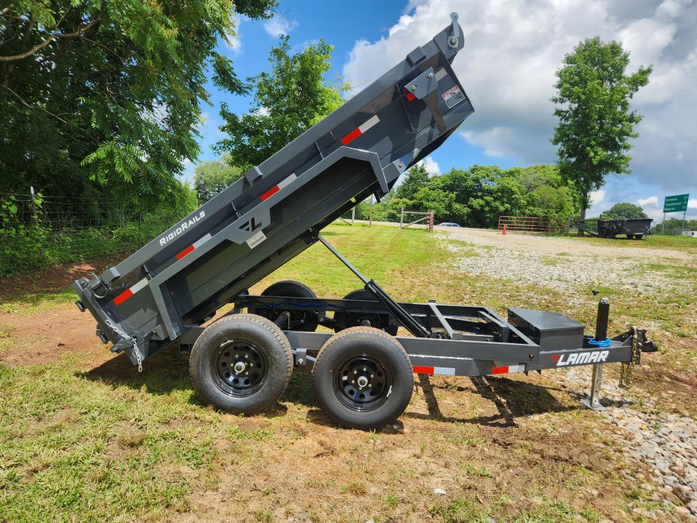 2025 Lamar 5x10 10k Dump w/ Spreader Gate and 18" Sides