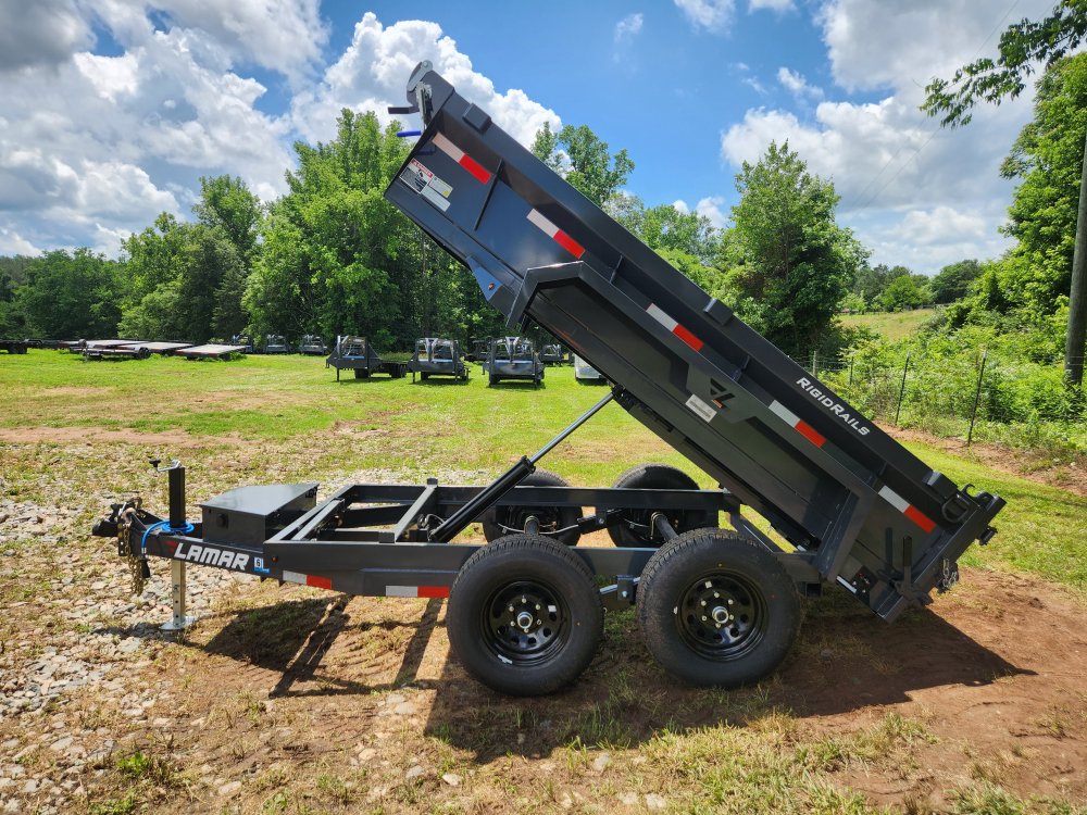 2025 Lamar 5x10 10k Dump w/ Spreader Gate and 18" Sides