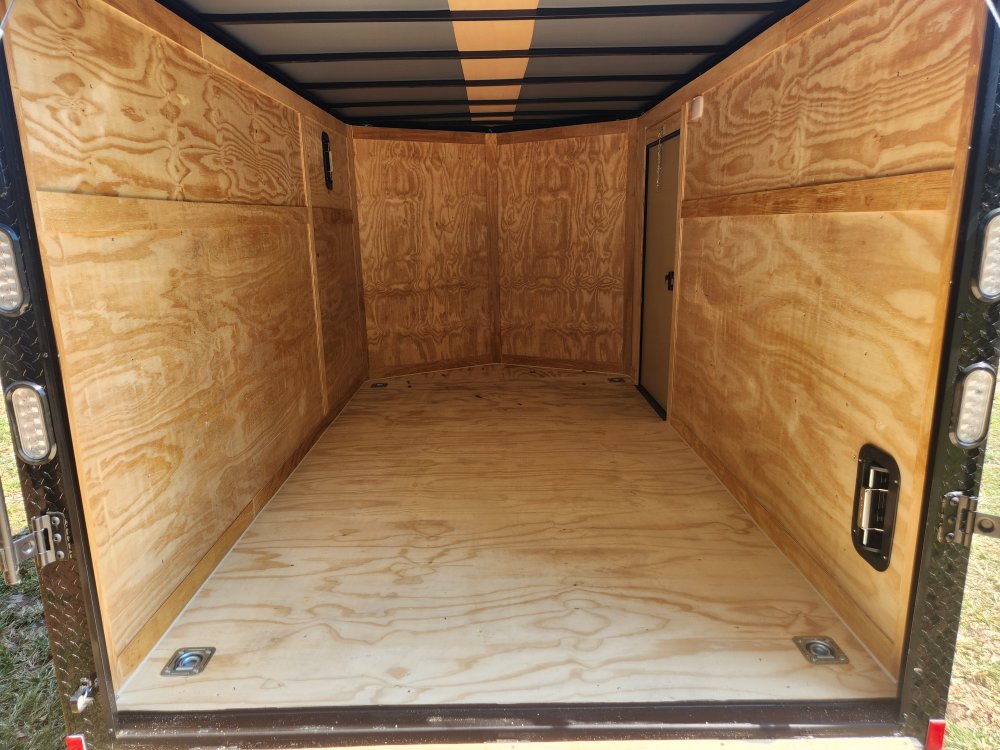 2026 Rock Solid Cargo 7x12 7k w/ Blackout Package and Polycore Metal Upgrade