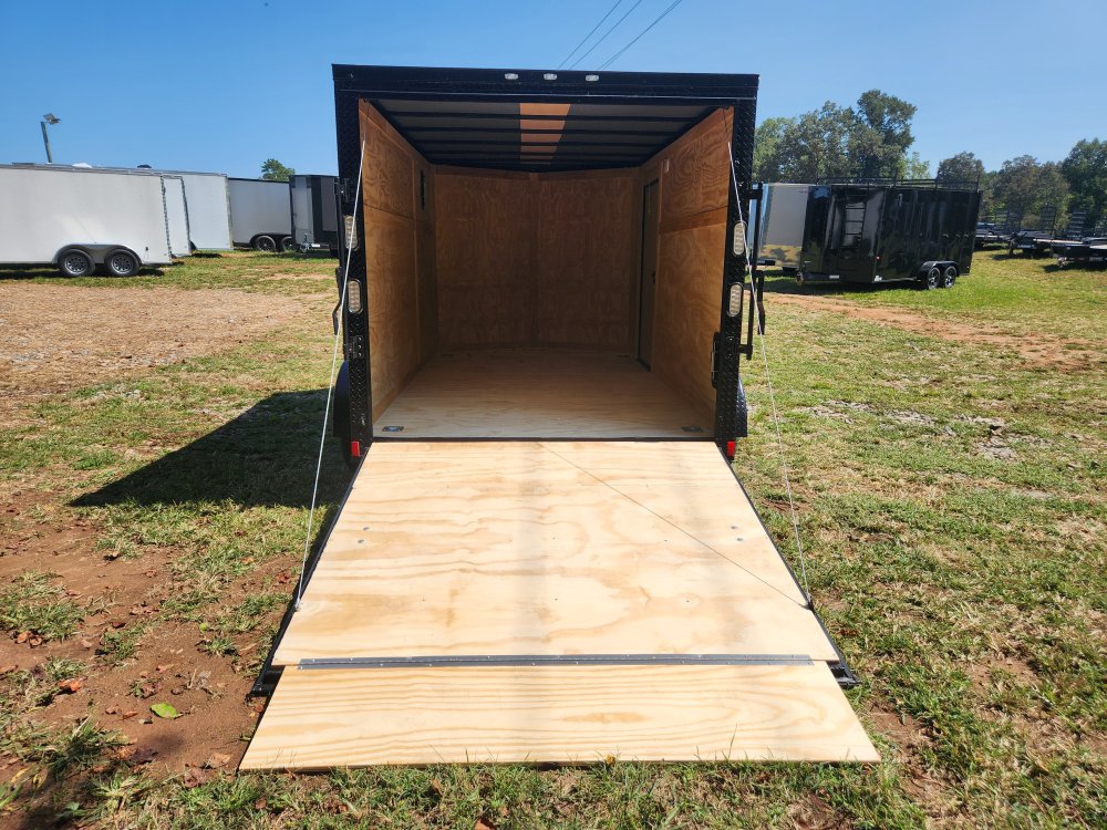 2026 Rock Solid Cargo 7x12 7k w/ Blackout Package and Polycore Metal Upgrade