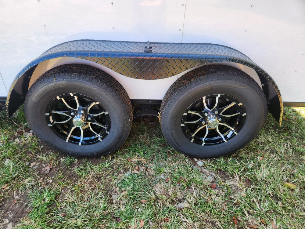 2026 Rock Solid Cargo 7x12 7k w/ Blackout Package and Polycore Metal Upgrade