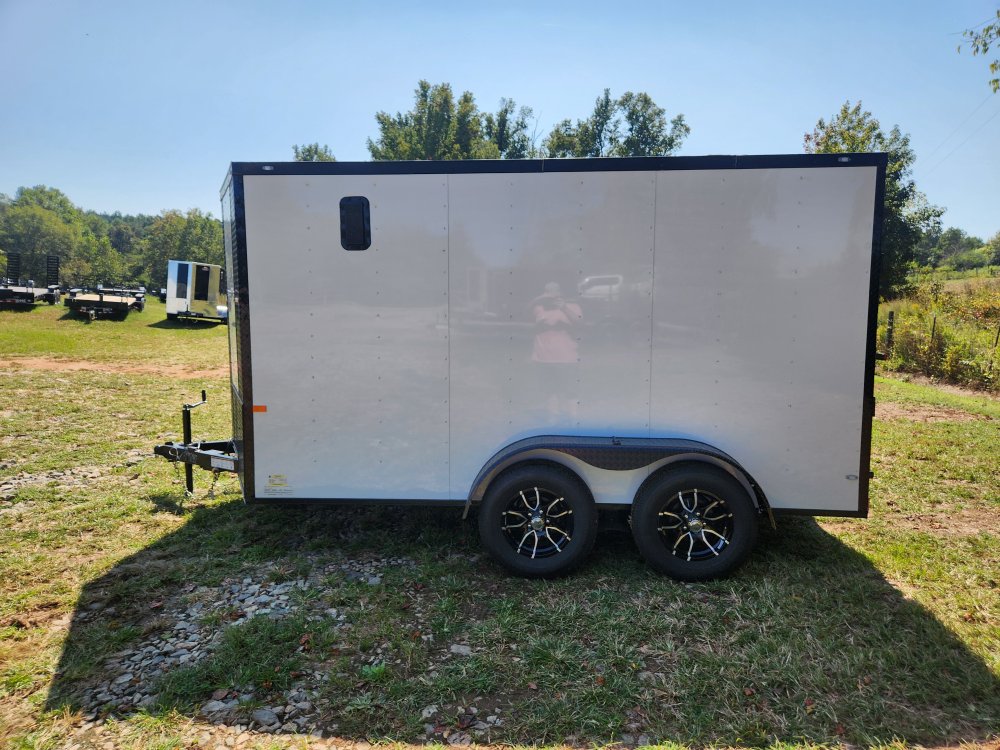2026 Rock Solid Cargo 7x12 7k w/ Blackout Package and Polycore Metal Upgrade