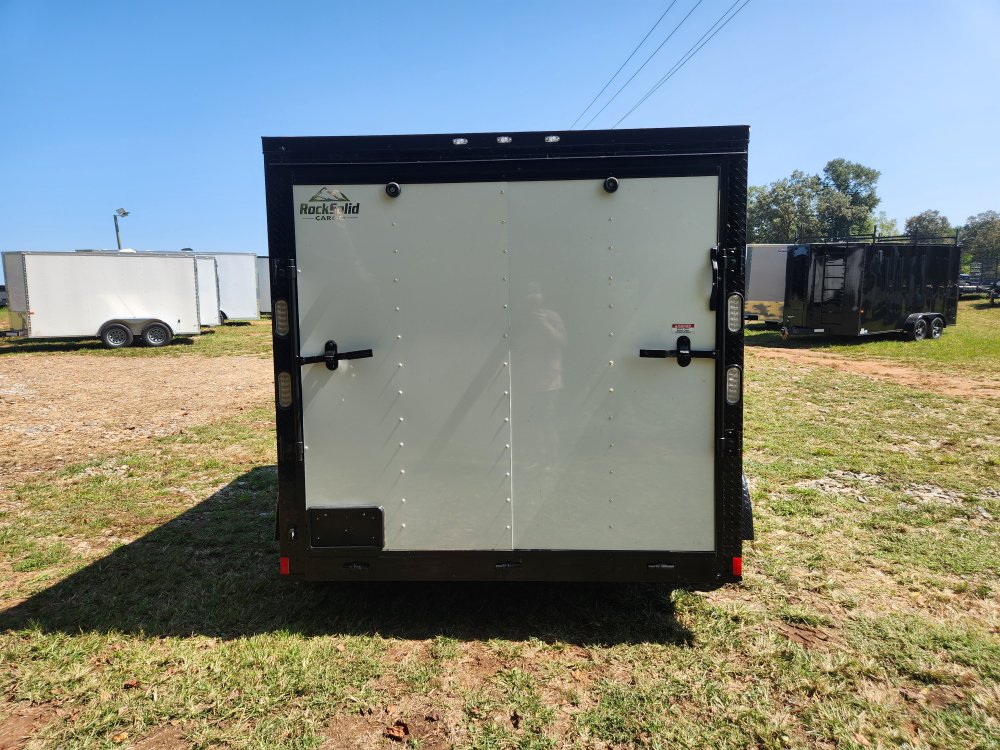 2026 Rock Solid Cargo 7x12 7k w/ Blackout Package and Polycore Metal Upgrade