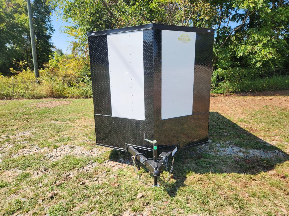 2026 Rock Solid Cargo 7x12 7k w/ Blackout Package and Polycore Metal Upgrade