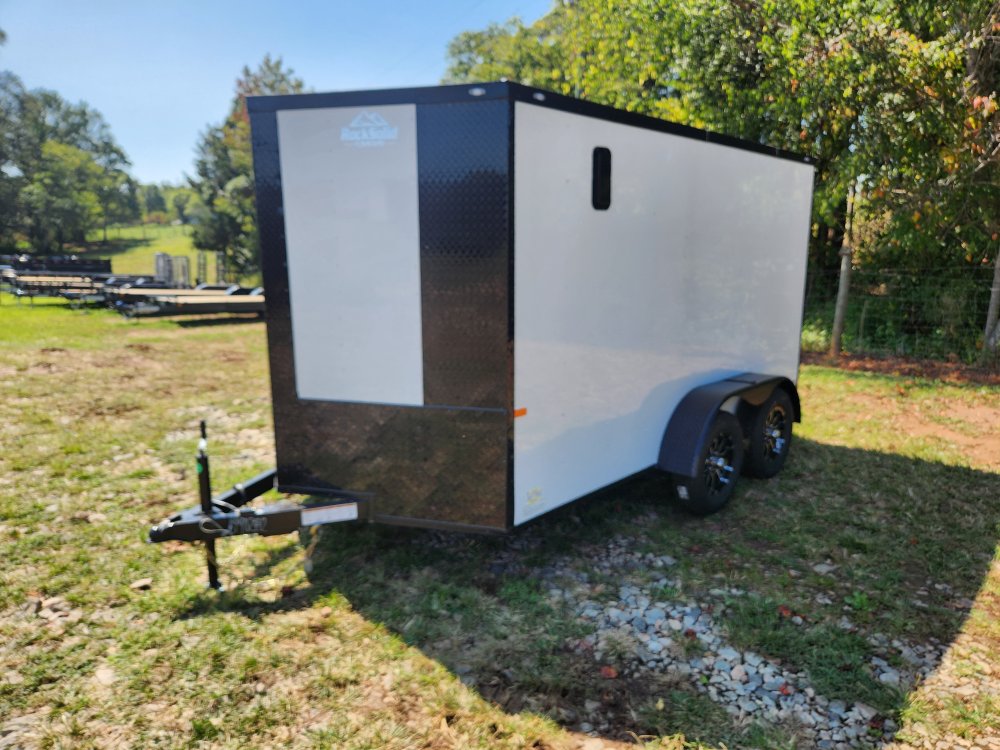 2026 Rock Solid Cargo 7x12 7k w/ Blackout Package and Polycore Metal Upgrade