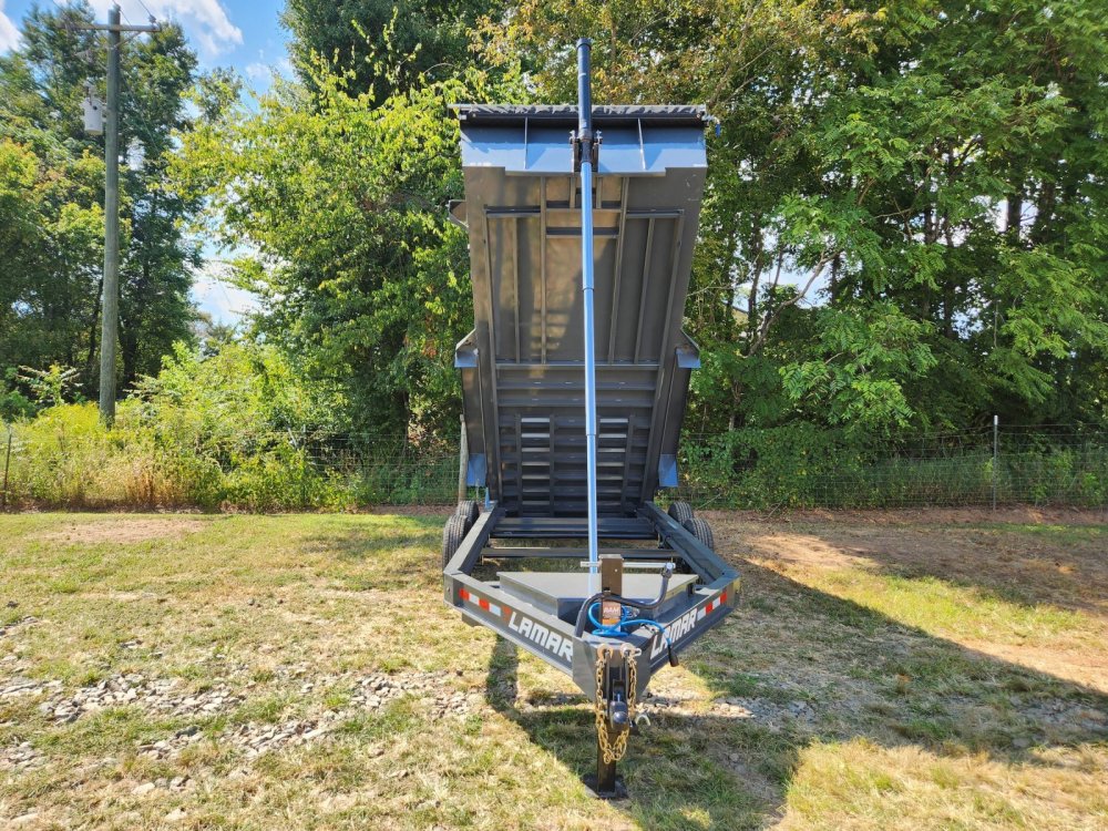 2026 Lamar 7X16 14K Telescopic Dump w/ 36" Sides