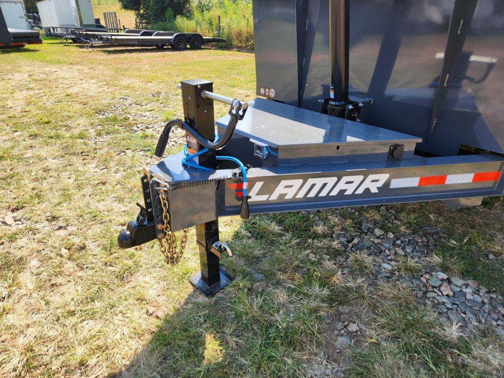 2026 Lamar 7X16 14K Telescopic Dump w/ 36" Sides