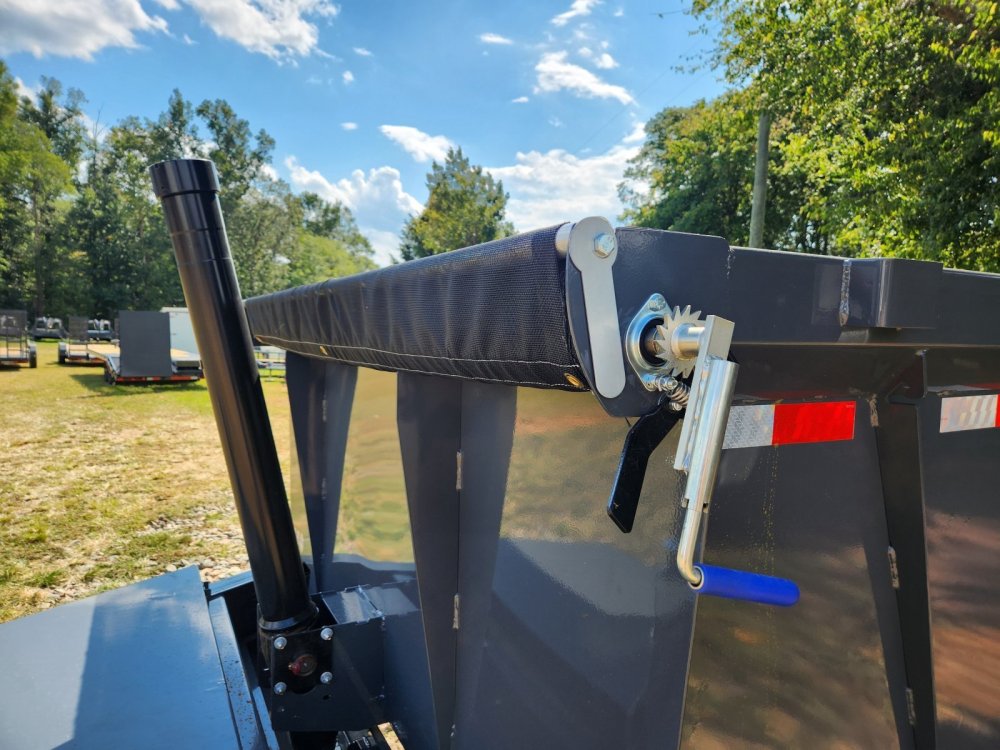 2026 Lamar 7X16 14K Telescopic Dump w/ 36" Sides