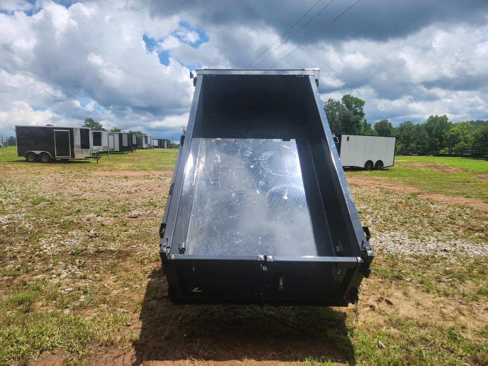 2025 Lamar 5x10 7k Dump w/ Spreader Gate and 24" Sides