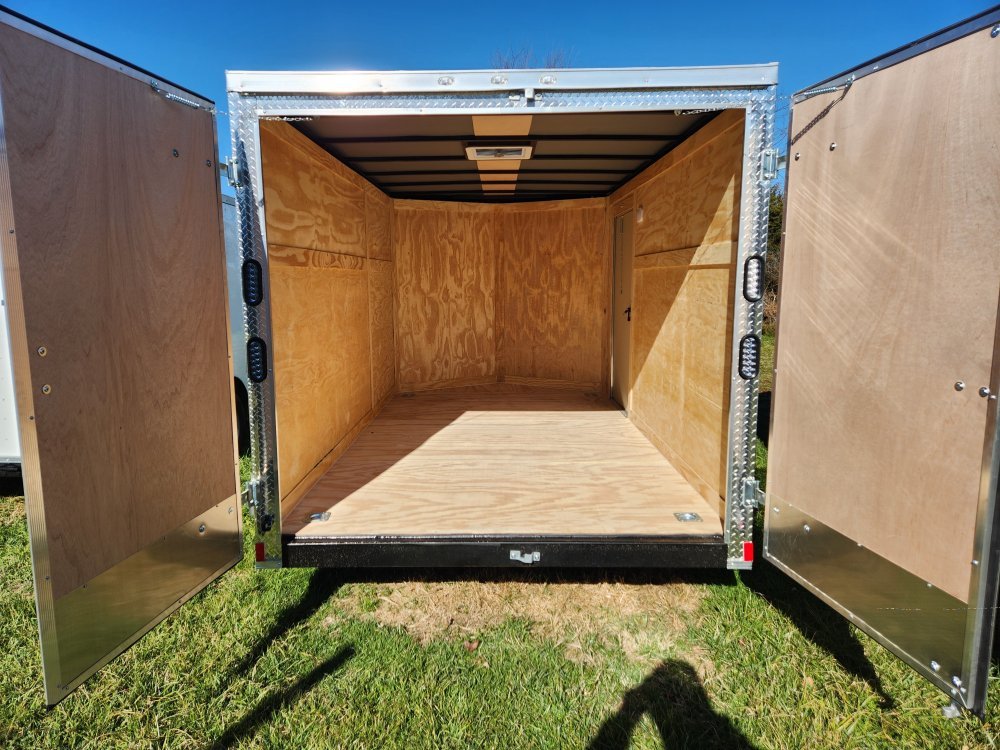 2026 Rock Solid Cargo 7x12 7k Enclosed Trailer w/ Polycore (.080) Metal, Semi-Screwless Upgrade and 