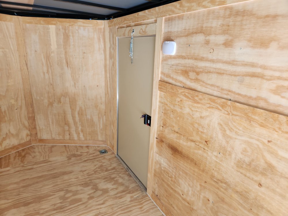 2026 Rock Solid Cargo 7x12 7k Enclosed w/ Polycore Metal Upgrade and Side Vents