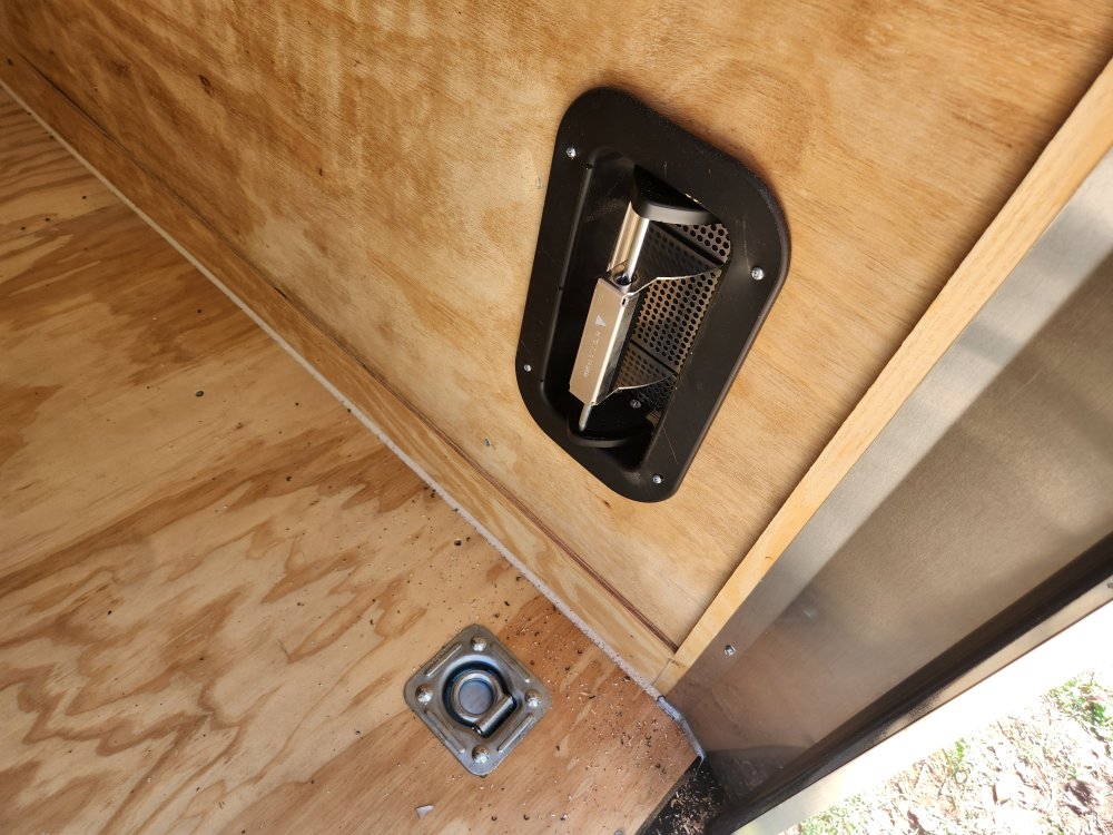 2026 Rock Solid Cargo 7x12 7k Enclosed w/ Polycore Metal Upgrade and Side Vents