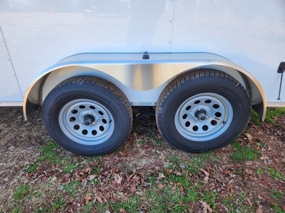 2026 Rock Solid Cargo 7x12 7k Enclosed Trailer w/ Polycore (.080) Metal, Semi-Screwless Upgrade and 