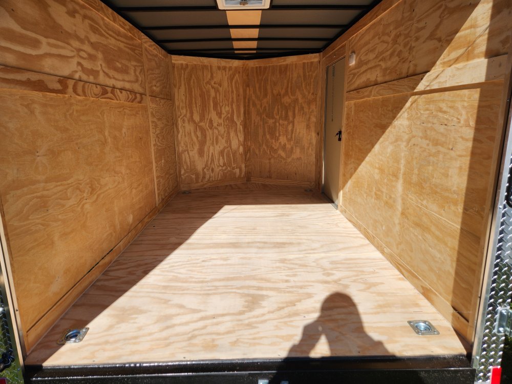 2026 Rock Solid Cargo 7x12 7k Enclosed Trailer w/ Polycore (.080) Metal, Semi-Screwless Upgrade and 