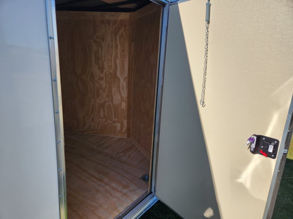 2026 Rock Solid Cargo 7x12 7k Enclosed Trailer w/ Polycore (.080) Metal, Semi-Screwless Upgrade and 