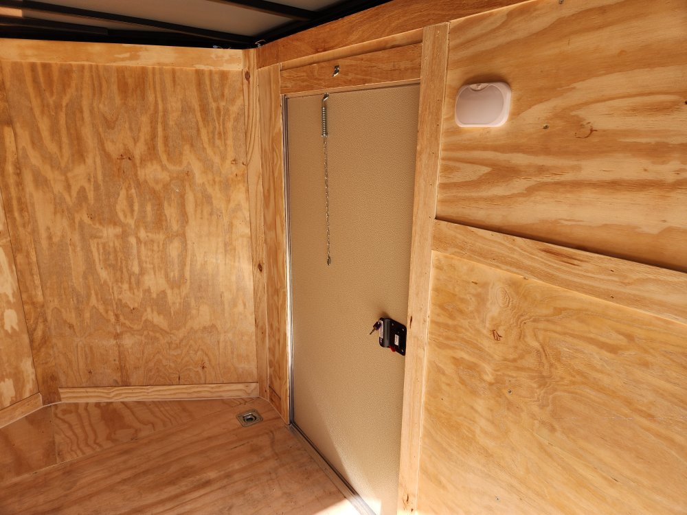 2026 Rock Solid Cargo 7x12 7k Enclosed Trailer w/ Polycore (.080) Metal, Semi-Screwless Upgrade and 