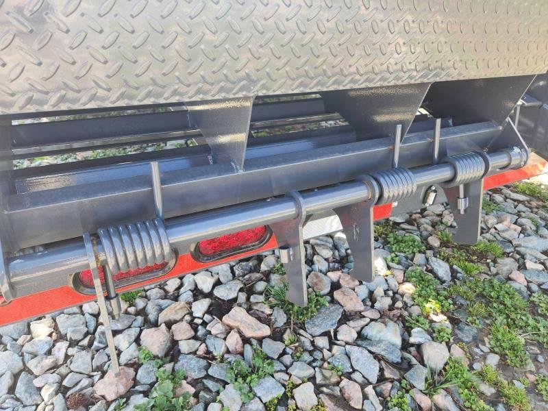 2025 Lamar 102X32 24K Gooseneck Deckover w/ 14 Ply Tires, 6" Raised Neck, Winch Plate, Rhino Ramps a