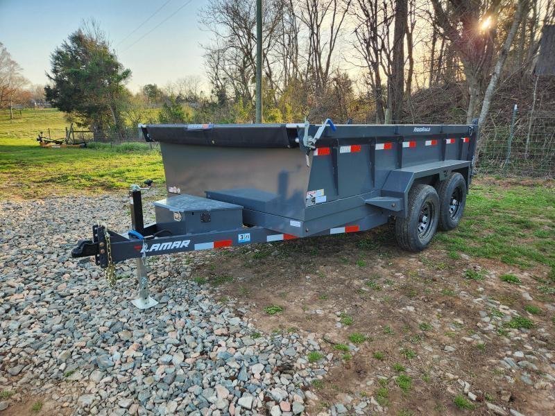 2025 Lamar 77x12 10k Dump w/ 24" Sides
