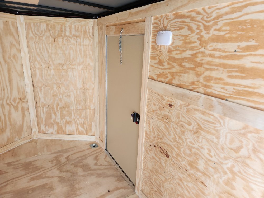 2026 Rock Solid Cargo 6x12 7k Enclosed w/ Barn Doors, Polycore (.080) Metal Upgrade and Side Vents