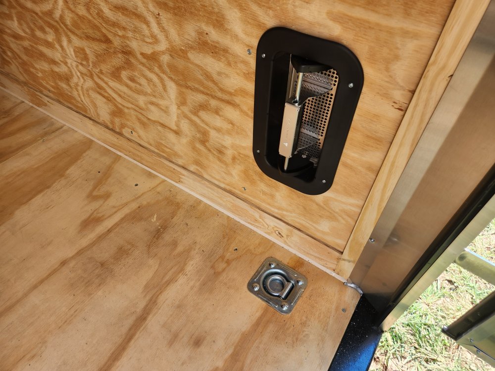 2026 Rock Solid Cargo 6x12 7k Enclosed w/ Barn Doors, Polycore (.080) Metal Upgrade and Side Vents