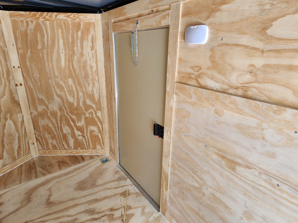 2026 Rock Solid Cargo 6x12 7k Enclosed w/ Barn Doors, Polycore (.080) Metal Upgrade and Side Vents
