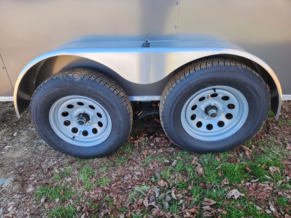 2026 Rock Solid Cargo 6X12 7k Enclosed w/ (.080) Polycore Metal and Semi-Screwless Upgrade