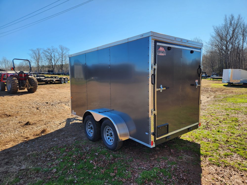 2026 Rock Solid Cargo 6X12 7k Enclosed w/ (.080) Polycore Metal and Semi-Screwless Upgrade