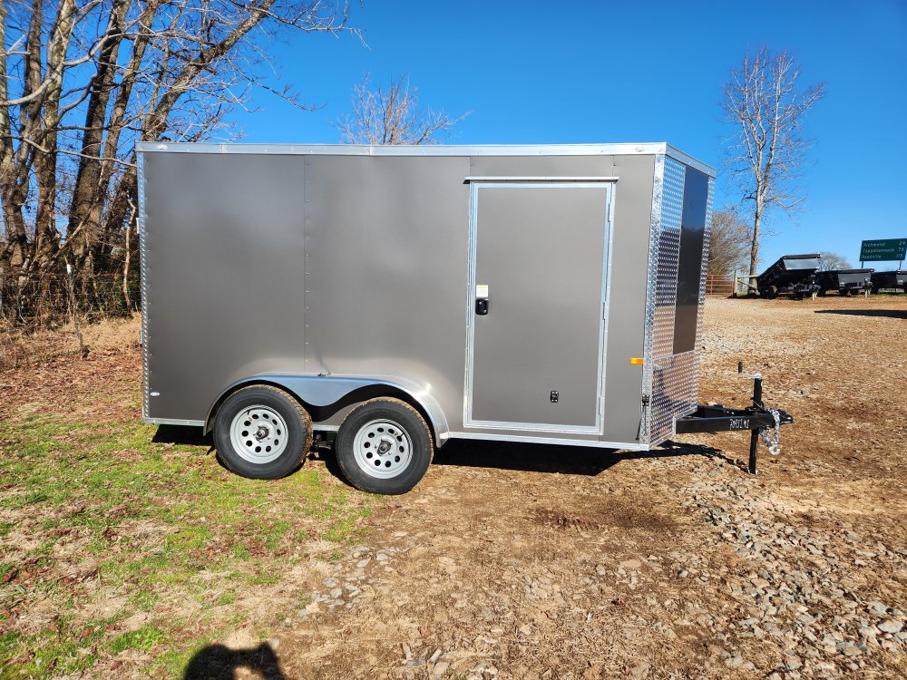 2026 Rock Solid Cargo 6X12 7k Enclosed w/ (.080) Polycore Metal and Semi-Screwless Upgrade