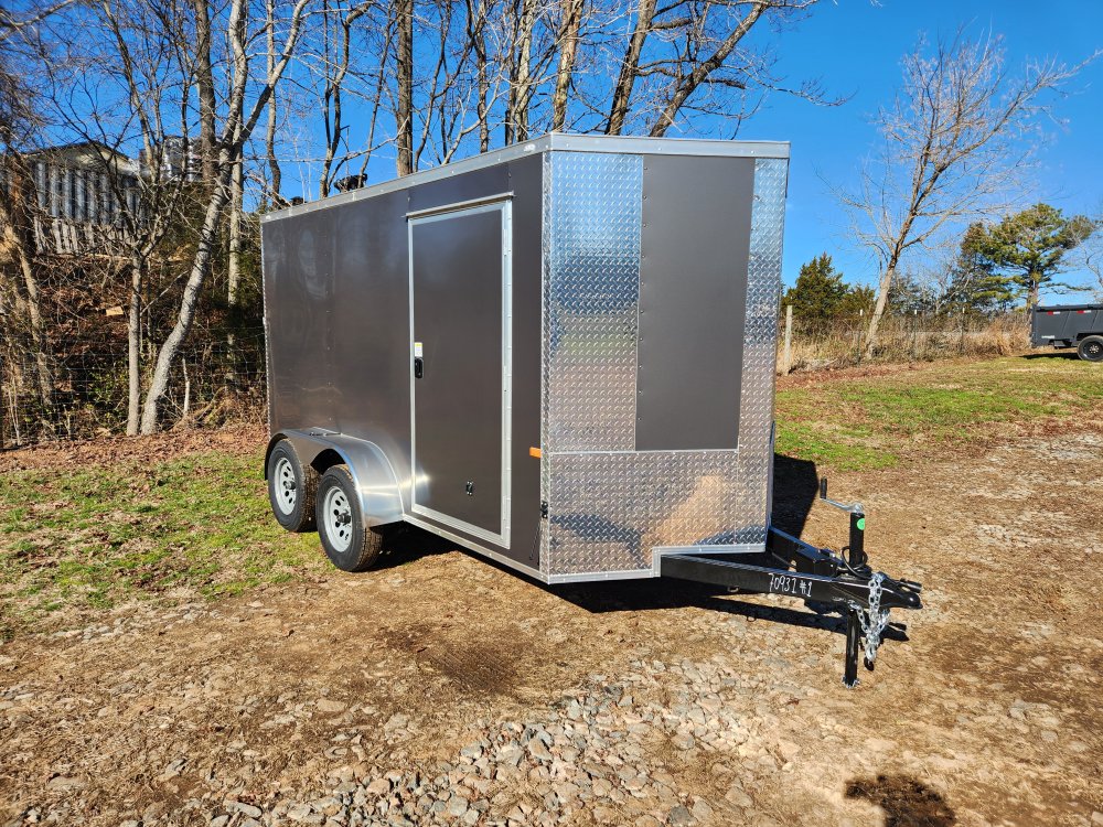 2026 Rock Solid Cargo 6X12 7k Enclosed w/ (.080) Polycore Metal and Semi-Screwless Upgrade