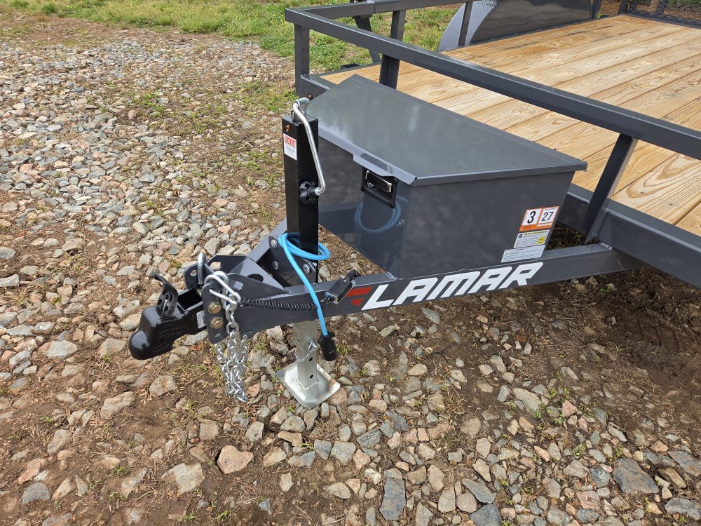 2026 Lamar 83x12 7k Utility w/ Toolbox