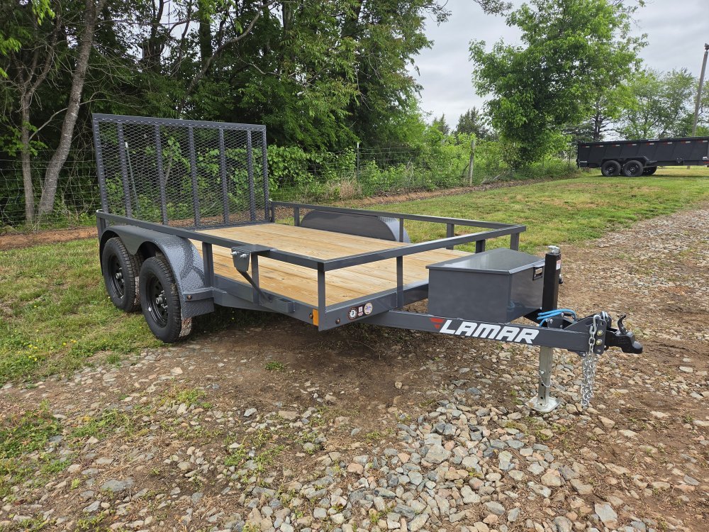 2026 Lamar 83x12 7k Utility w/ Toolbox