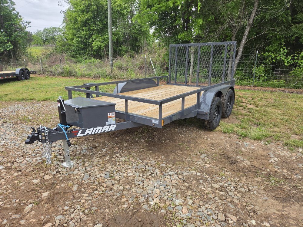 2026 Lamar 83x12 7k Utility w/ Toolbox