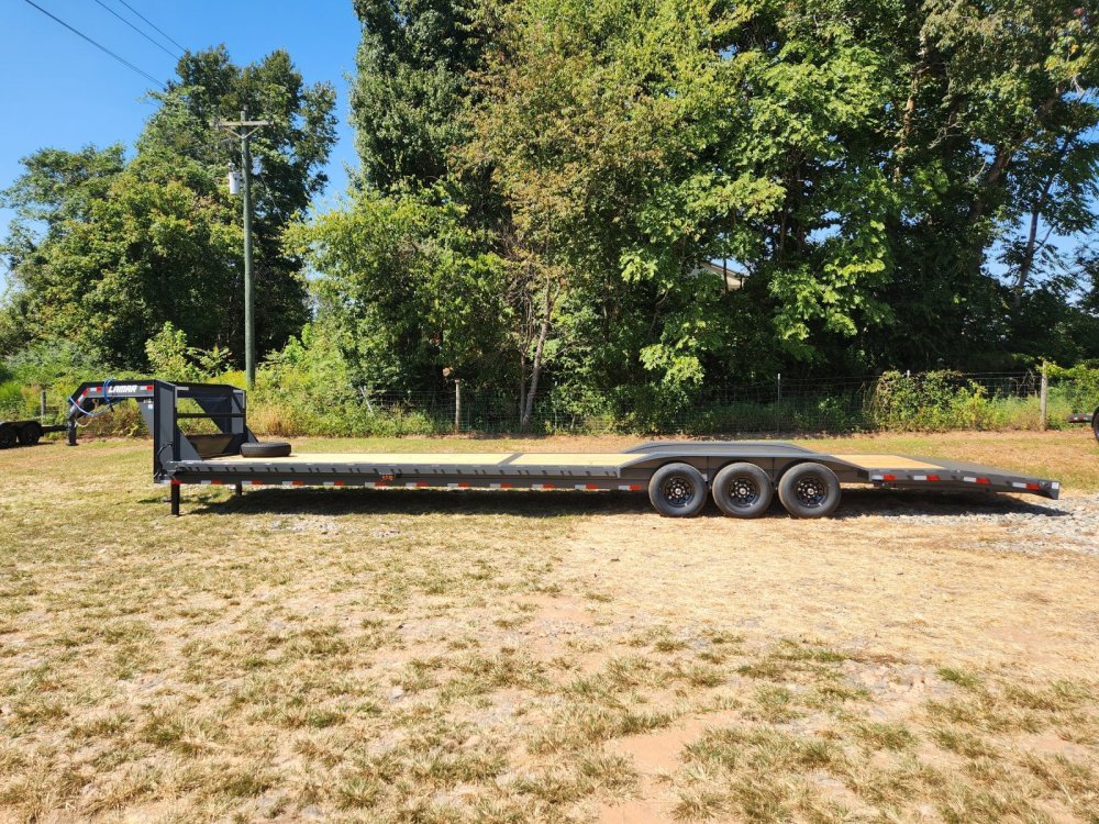2027 Lamar 102x40 21k Gooseneck Equipment Hauler w/ Slide-In Ramps