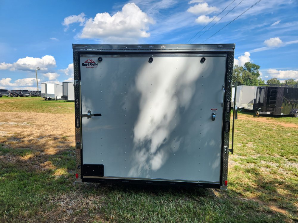 2026 Rock Solid 8.5x16 7k Enclosed w/ Polycore Metal Upgrade and 7' Interior